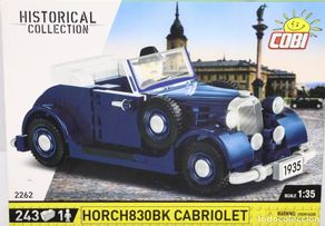 Juegos construcción - LEGO: Juguete, COBI, Horch 830BK cabriolet, 243 piezas, ref. 2262, 1/35